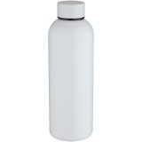 Vue 1 de Bouteille d’eau Spring de 750 ml en acier inoxydable recyclé certifié RCS à simple paroi