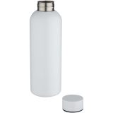 Vue 3 de Bouteille d’eau Spring de 750 ml en acier inoxydable recyclé certifié RCS à simple paroi