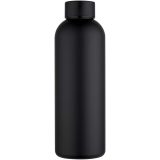 Vue 2 de Bouteille d’eau Spring de 750 ml en acier inoxydable recyclé certifié RCS à simple paroi