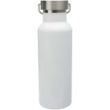 Vue 3 de Bouteille d’eau Thor de 500 ml en acier inoxydable recyclé et certifié RCS avec impression par sublimation