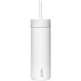 Vue 2 de Bouteille d’eau MiiR Sipper de 473 ml avec paille