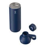 Vue 2 de Bouteille d'eau Ocean Bottle Peak 710 ml en acier inoxydable recyclé