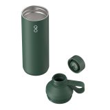 Vue 2 de Bouteille d'eau Ocean Bottle Peak 710 ml en acier inoxydable recyclé