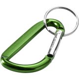 Vue 10 de Porte-clés mousqueton Timor en aluminium recyclé RCS