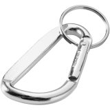 Vue 1 de Porte-clés mousqueton Timor en aluminium recyclé RCS