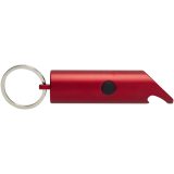 Vue 7 de Lumière LED IPX Flare en aluminium recyclé et ouvre-bouteille avec porte-clés