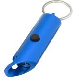 Vue 4 de Lumière LED IPX Flare en aluminium recyclé et ouvre-bouteille avec porte-clés