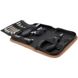 Vue 1 de Ensemble d'outils Spike 24 pièces en plastique recyclé certifié RCS avec pochette en liège