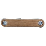 Vue 3 de Outil 8 fonctions Fixie en bois pour vélo