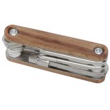 Vue 4 de Outil 8 fonctions Fixie en bois pour vélo