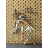 Vue 6 de Couteau de poche en bois Dave avec clip de ceinture