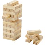 Vue 4 de Jeu de tour empilable Jumble en bois