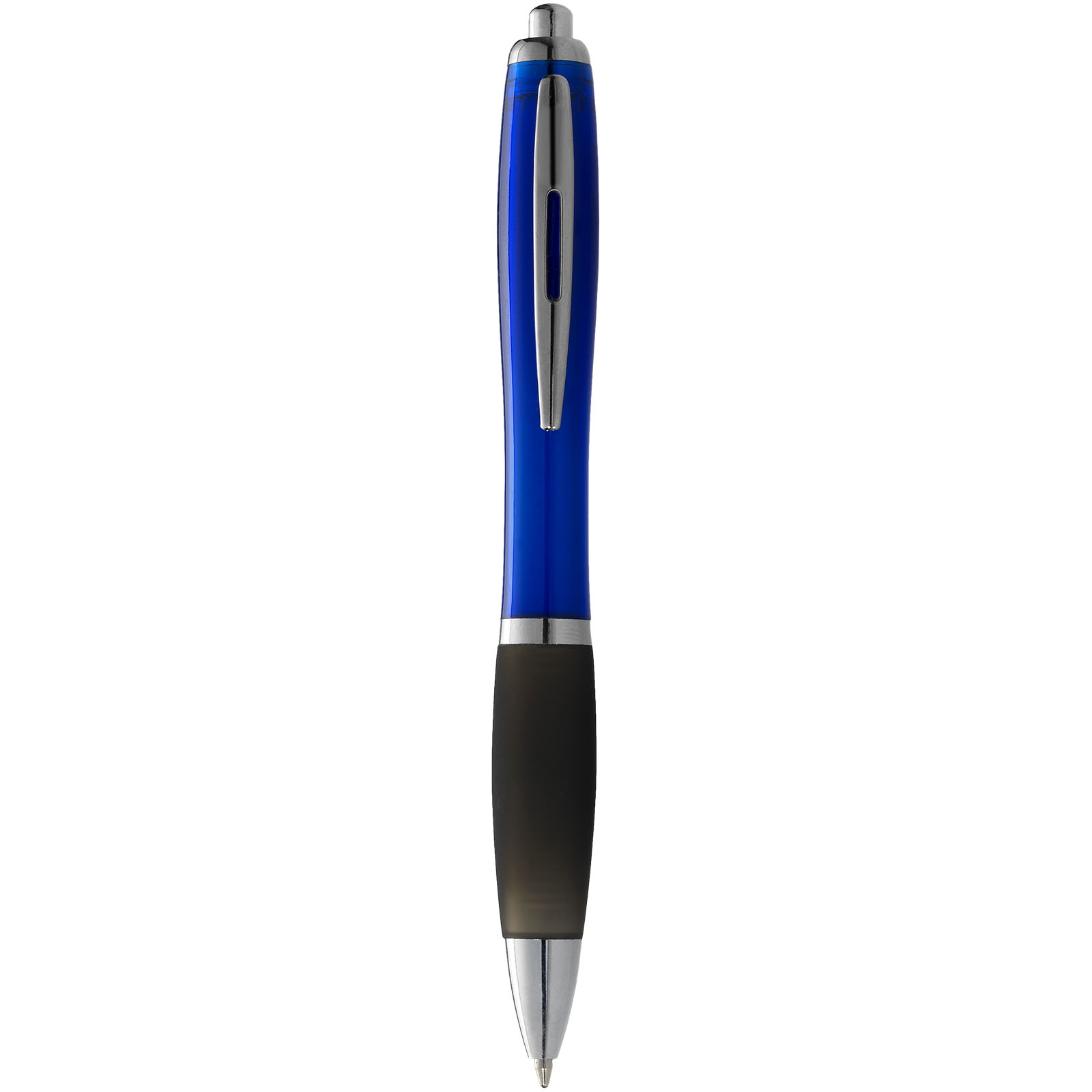 Stylo à bille Nash avec grip noir (encre noire)