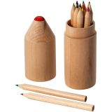 Vue 1 de Set de 12 crayons de couleur Bossy