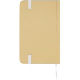 Vue 3 de Carnet A6 Reed uni recyclé à couverture rigide