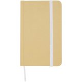 Vue 2 de Carnet A6 Reed uni recyclé à couverture rigide