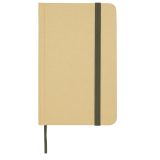 Vue 2 de Carnet A6 Reed uni recyclé à couverture rigide