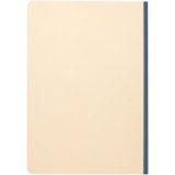 Vue 3 de Carnet A5 Liliana à couverture souple en canne à sucre et RPET