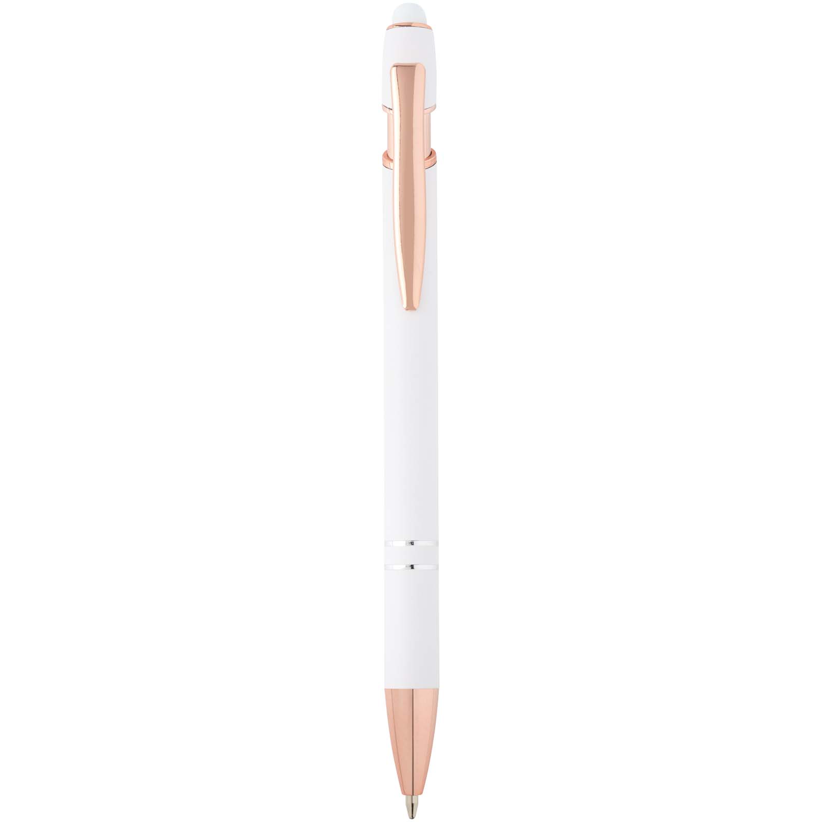 Stylo bille Nanna avec finition or rose