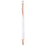 Vue 1 de Stylo bille Nanna avec finition or rose