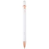 Vue 3 de Stylo bille Nanna avec finition or rose
