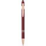 Vue 7 de Stylo bille Nanna avec finition or rose