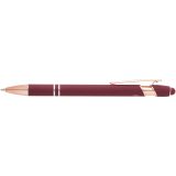 Vue 8 de Stylo bille Nanna avec finition or rose