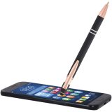 Vue 5 de Stylo bille Nanna avec finition or rose