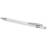 Vue 4 de Stylo bille Kish avec finition argentée