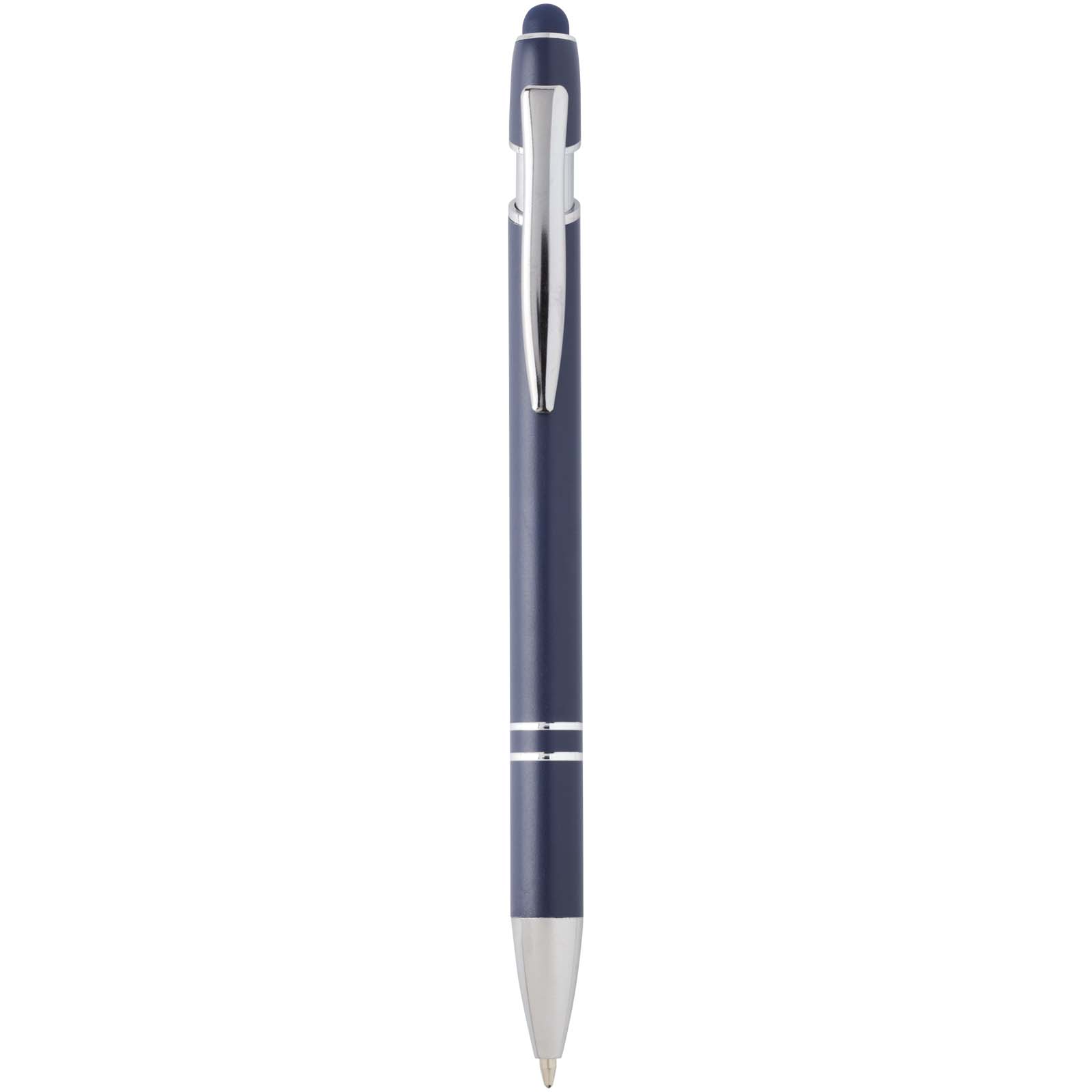 Stylo bille Kish avec finition argentée