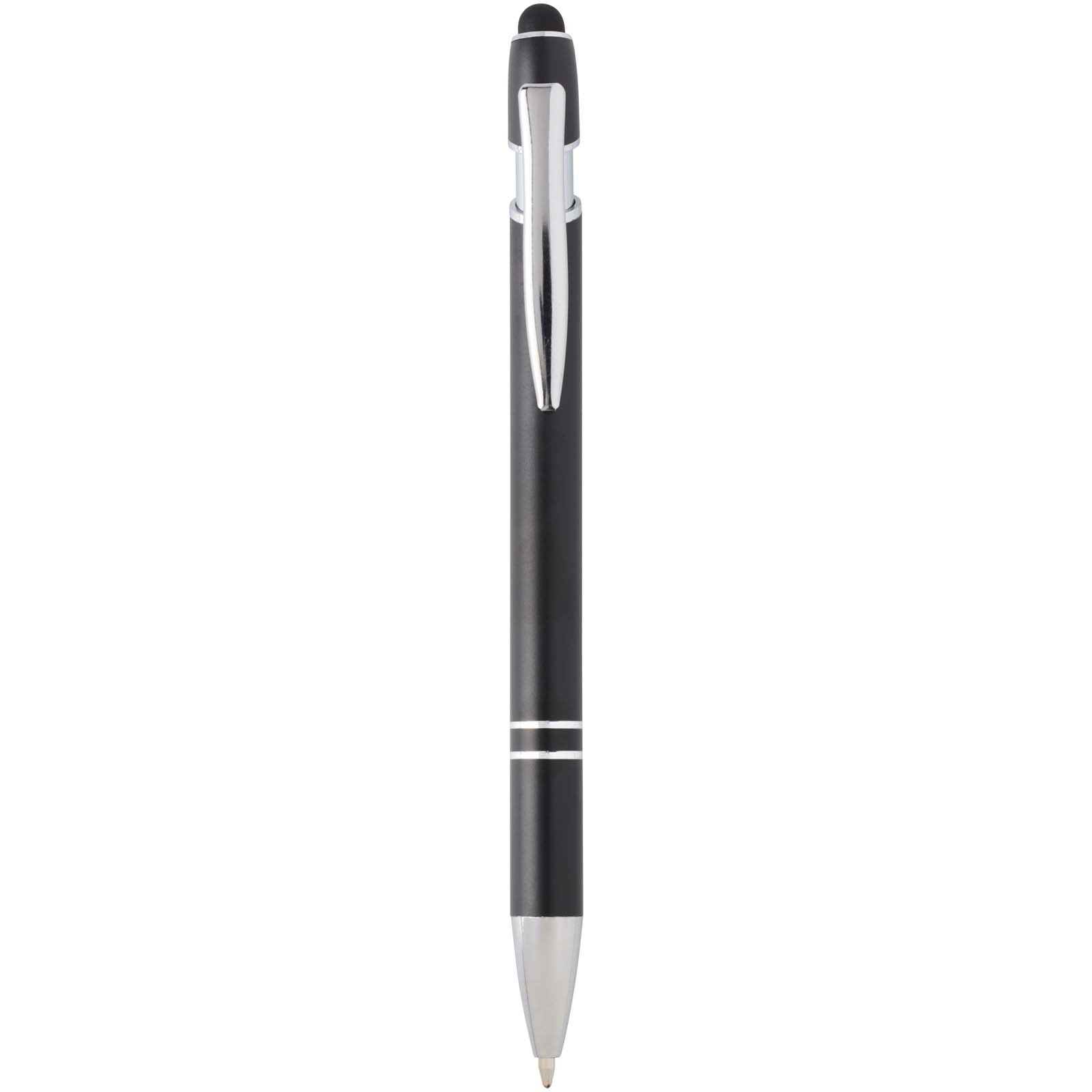 Stylo bille Kish avec finition argentée