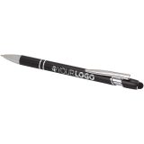 Vue 6 de Stylo bille Kish avec finition argentée