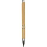 Vue 3 de Stylo bille Wicker en bambou (encre noire)
