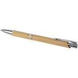 Vue 4 de Stylo bille Wicker en bambou (encre noire)