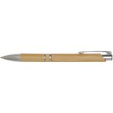 Vue 2 de Stylo bille Wicker en bambou (encre noire)