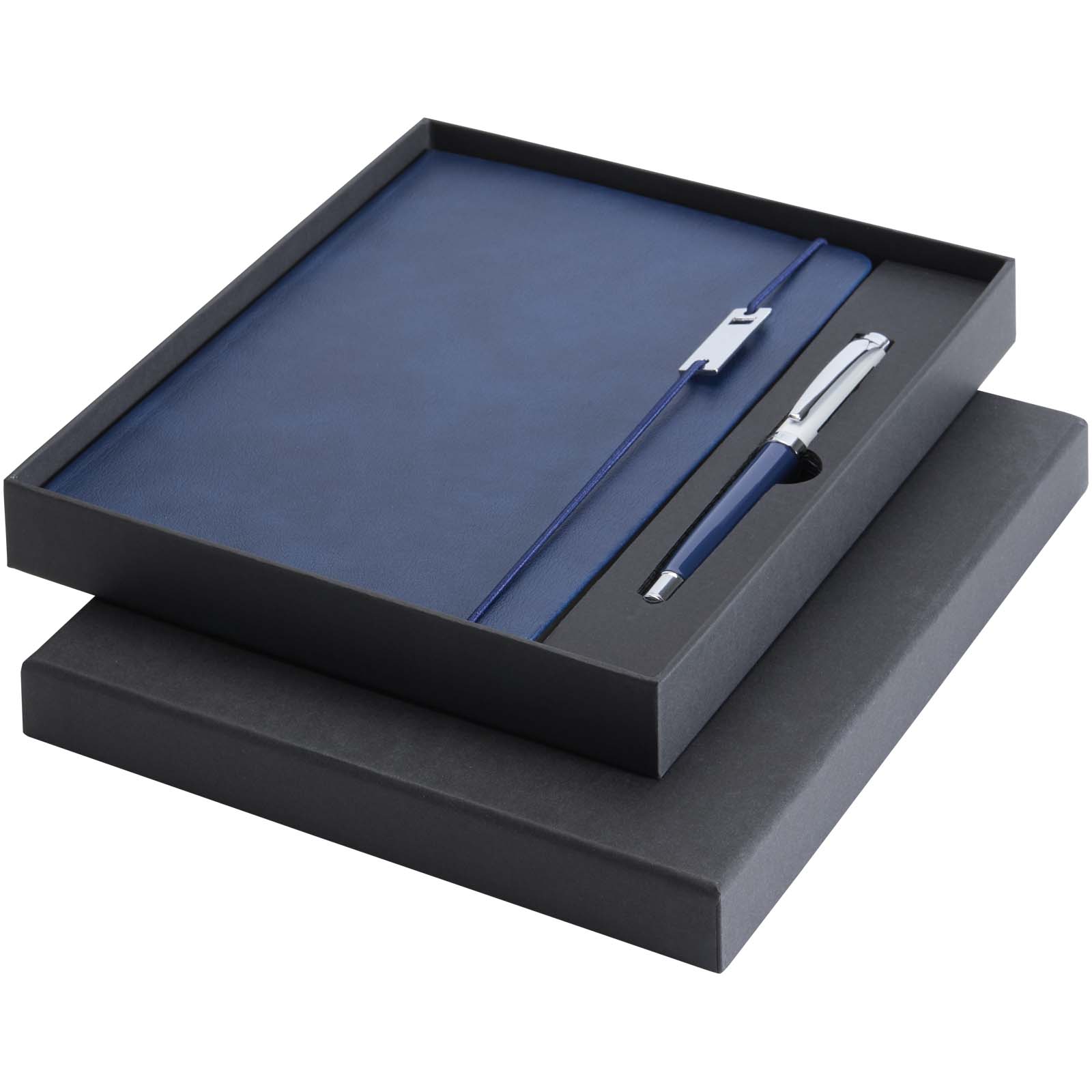 Ensemble carnet à couverture rigide A5 et stylo roller Legato Elegance