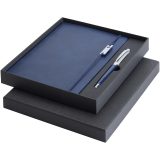Vue 1 de Ensemble carnet à couverture rigide A5 et stylo roller Legato Elegance