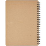 Vue 3 de Carnet de notes recyclé avec stylo Priestly