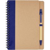 Vue 2 de Carnet de notes recyclé avec stylo Priestly