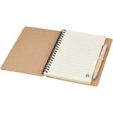 Vue 4 de Carnet de notes recyclé avec stylo Priestly