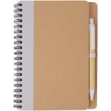 Vue 2 de Carnet de notes recyclé avec stylo Priestly