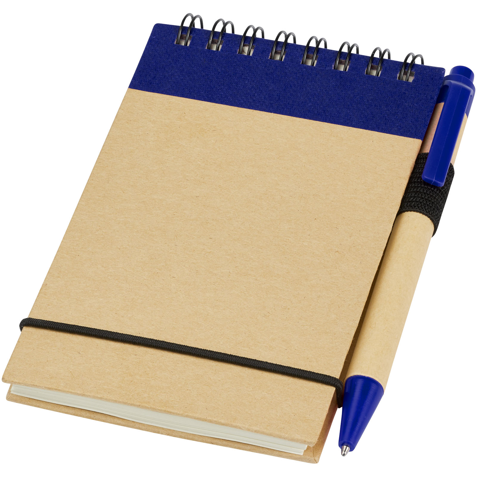 Bloc-notes recyclé format A7 avec stylo Zuse