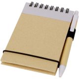 Vue 12 de Bloc-notes recyclé format A7 avec stylo Zuse