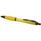 Vue 9 de Stylo bille Nash en plastique recyclé avec garnitures noires (encre noire)