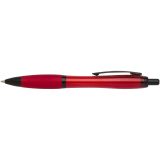 Vue 12 de Stylo bille Nash en plastique recyclé avec garnitures noires (encre noire)