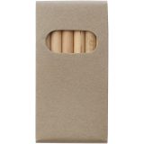 Vue 2 de Set de 6 crayons de couleur Ayola