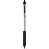 Vue 3 de Stylo bille Trine recyclé RCS 3 encres avec stylet