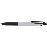 Vue 2 de Stylo bille Trine recyclé RCS 3 encres avec stylet