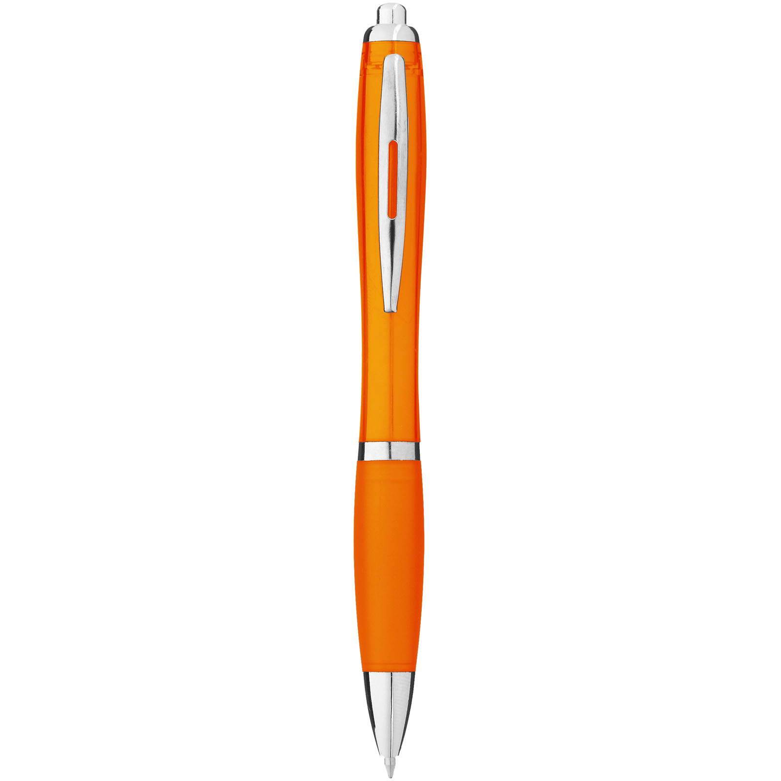 Stylo à bille Nash (encre noire) — Orange