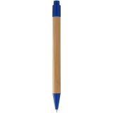 Vue 3 de Stylo bille en bambou Borneo (encre noire)